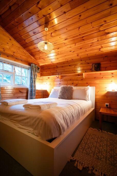 Cozy Norwegian Style Log Cabin In Rural Snowdonia - 2 Bedrooms & Parking By Seren Short Stays Ffestiniog Exterior foto