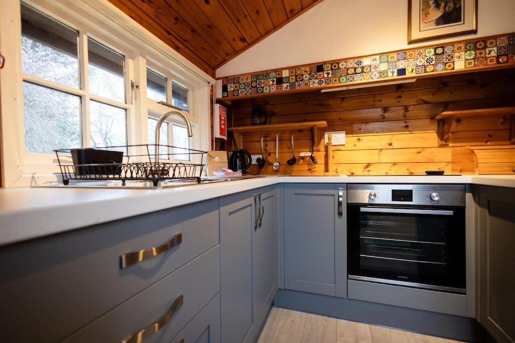 Cozy Norwegian Style Log Cabin In Rural Snowdonia - 2 Bedrooms & Parking By Seren Short Stays Ffestiniog Exterior foto