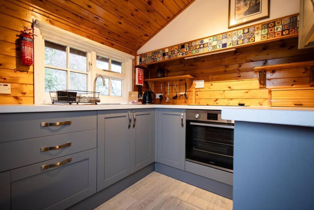 Cozy Norwegian Style Log Cabin In Rural Snowdonia - 2 Bedrooms & Parking By Seren Short Stays Ffestiniog Exterior foto